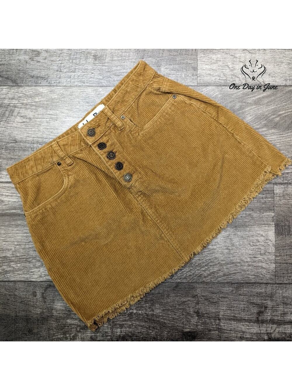 Indigo Rein Corduroy Mini Skirt Size 9